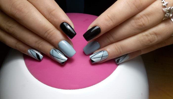 Geometryczny manicure u szczytu popularności! (52 zdjęcia pomysłów)