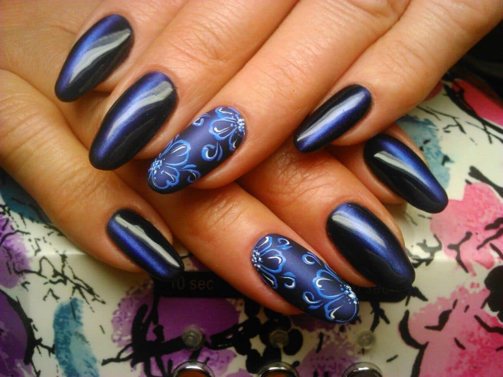 Manicure Kocie oko (54 zdjęć)